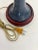 Vintage Candlestick Table Lamp With Handmade Shade With American Pintail Ducks For Sale - Image 9 of 12