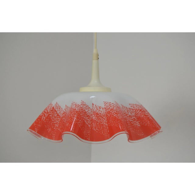 Glass Glass Pendant, 1980s For Sale - Image 7 of 8