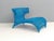 Sky Blue Low Lounge Chair by Monika Mudler for Ikea, 2001 For Sale - Image 11 of 11