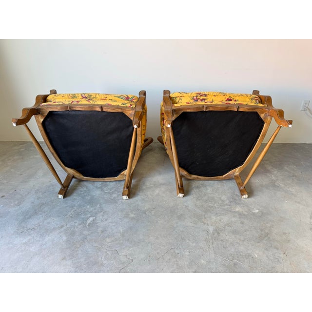 Vintage Palm Beach Style Lounge Chairs – Set of 2 For Sale - Image 12 of 12