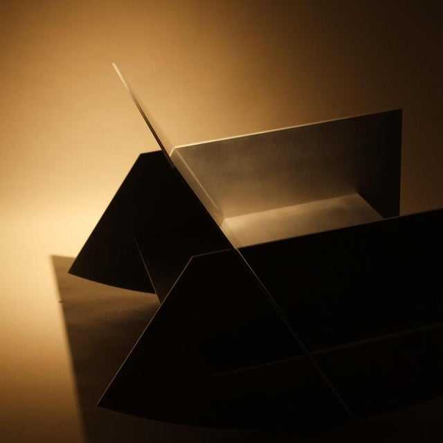 Oscillation Aluminium Rocking Chair by Bureau of Entropy For Sale - Image 12 of 13