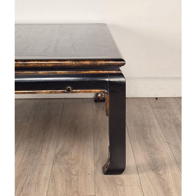 Black Vintage Beijing Coffee Table by Gregorius Pineo For Sale - Image 8 of 13