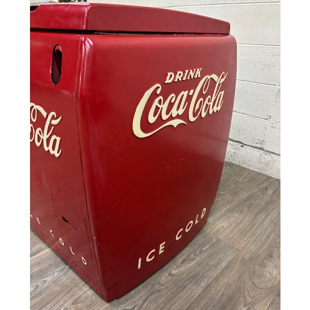 Vintage C. 1940s Westinghouse Coca-Cola Bottle Cooler For Sale - Image 10 of 16
