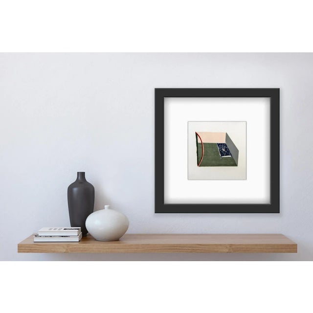 Maria Stelmaszczyk, Room with a Red Arch, Linocut on Paper, 2007 For Sale - Image 6 of 7