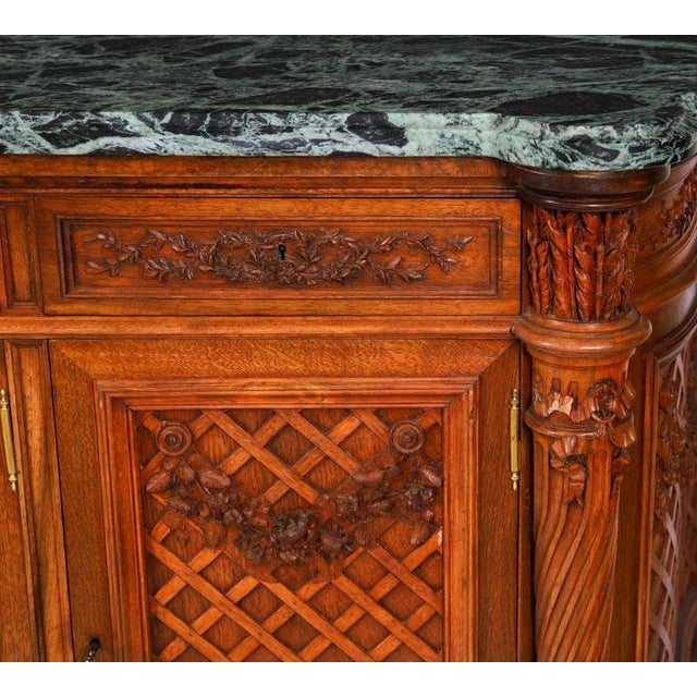 Gold Antique Commode attributed to Maison Grimard, Paris, France, 19th Century For Sale - Image 8 of 18