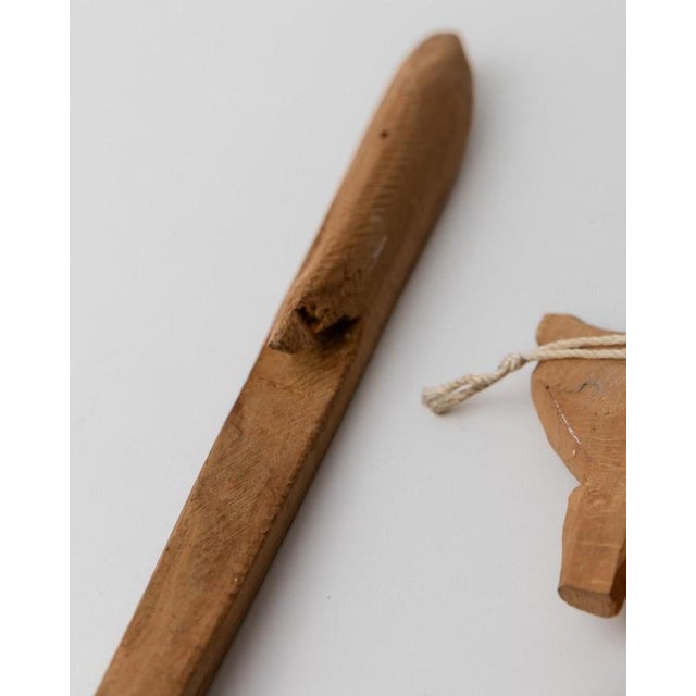 Wood Vintage Folk Art Italian Wooden Cutlery Sculptures, 1960s For Sale - Image 7 of 11