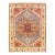 Pasargad DC Light Blue Fine Hand Knotted Serapi Rug For Sale