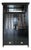 Art Nouveau Display Cabinet in Glass, 1920s For Sale