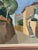 Hilmer Bengtsson, Southern Village, 1960s, Oil on Canvas, Framed For Sale - Image 10 of 18