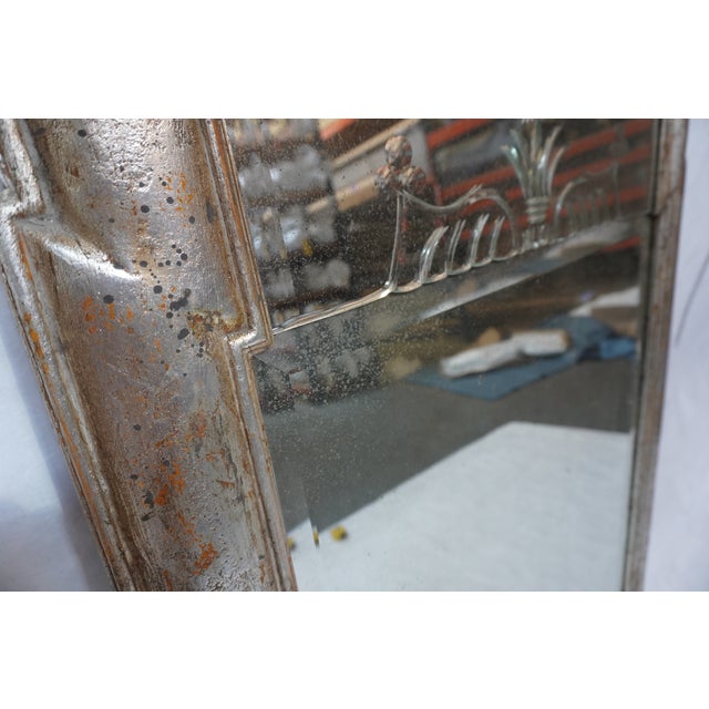 Melissa Levinson Art Deco Silvered Etched Mirror C 1930s For Sale - Image 4 of 9