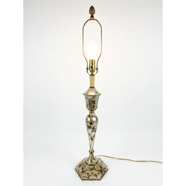 Introduce grand-scale elegance to your interior with this exceptional 36.5-inch vintage table lamp from the revered...