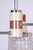 Mid-Century Chandelier in Chromed Steel and Glass from Drukov, Czech, 1970s For Sale - Image 6 of 13