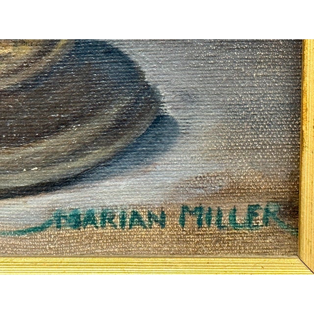 Marian Miller Original Floral Still Life Painting in the Style of Jean Baptiste Robie For Sale - Image 10 of 12