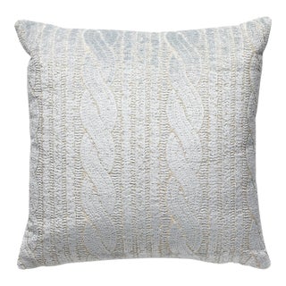 The House of Scalamandré Sweater Pillow, Drizzle For Sale