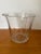 This vintage piece flares at the top to meet two handholds, with 8 light-catching panels. Clear glass Champagne cooler or...