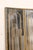 Mid 20th Century Antiqued Glass Folding Screen For Sale - Image 9 of 14