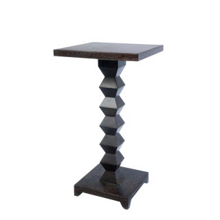 1980s Transitional Donghia Zig Zag Table For Sale