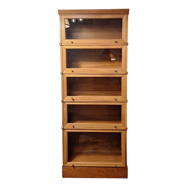 Stacking Barrister's Bookcase from Globe Wernicke, 1920 For Sale