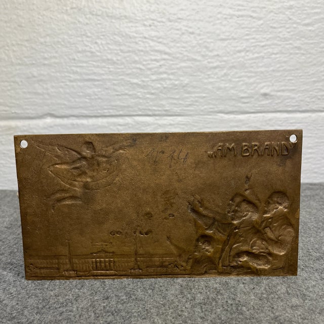 Hans Schaefer Austrian, 1875-1933 Bronze Plaque For Sale In Orlando - Image 6 of 7