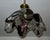 Large Art Glass Pendant Light by Pertti Santalahti for Humppila, 1960s For Sale - Image 4 of 14