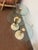 Pace Vintage Set of Three Glass Travertine Tiered Postmodern Side Tables For Sale - Image 4 of 9