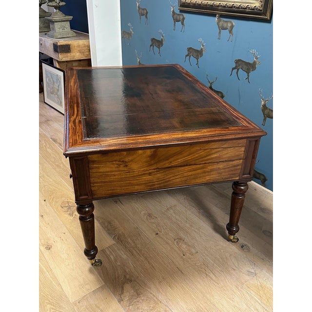 William IV Writing Desk in Mahogany For Sale - Image 9 of 17