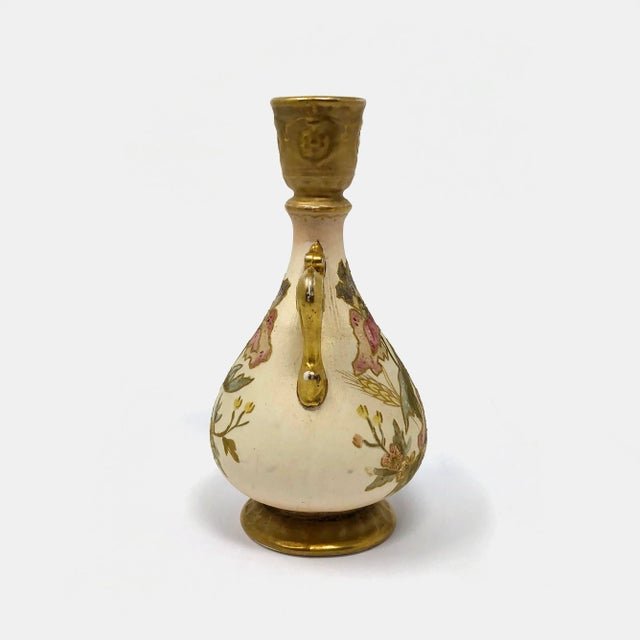 Traditional Antique Royal Bonn Germany Hand Painted Vase For Sale - Image 3 of 7