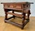 Beautiful work table or auxiliary furniture from the early 20th century, made of mobila (pine) wood. You can see signs and...