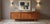 H.P. Hansen Long Sideboard in Teak with Drawers and Sliding Doors from H.P. Hansen, 1960s For Sale - Image 4 of 18