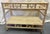 Wood Vintage Palm Beach Chic Ficks Reed Style Rattan and Glass Rolling Bar Cart For Sale - Image 7 of 14