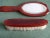 Bakelite Barber Set with Mirror, Hairbrush and Two Clothes Brushes, 1950s, Set of 4 For Sale - Image 12 of 17