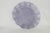 Glass Vintage Mikasa Frosted Glass Plate 1980s Ruffled Lotus Lavender Dinnerware 4748b For Sale - Image 7 of 11