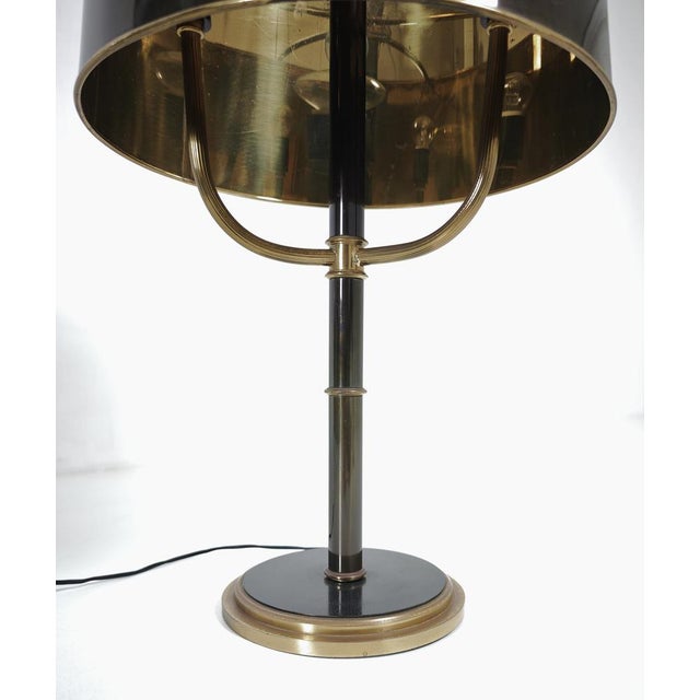 Mid-Century Modern Brass Table Lamp with Burnished Shade, 1960s For Sale - Image 14 of 18