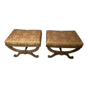 Michael Taylor d'Orsay Ottomans - a Pair