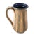 Tan Mid-Century Modern Hand-Thrown and Glazed Studio Pottery Pitcher For Sale - Image 8 of 8