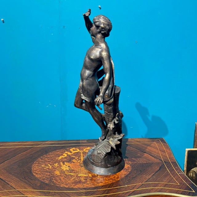 Apollo Moreau, Figurative Sculpture, 19th Century, Bronze For Sale - Image 10 of 14