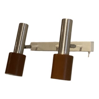 Dutch Double Wall Light attributed to H. Th. J. A. Busquet for Hala, 1960s For Sale