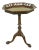 Danersk Chippendale Ball & Claw High Mahogany Lamp Table For Sale