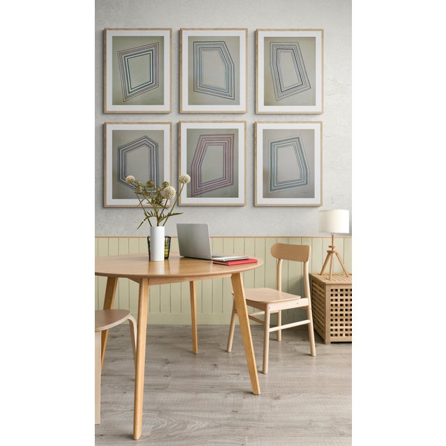 2020s Contemporary Original Abstract Geometric Drawing 4 by Sarah Vaaler For Sale - Image 5 of 5