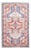 Vintage Colorful Rug with Pattern For Sale