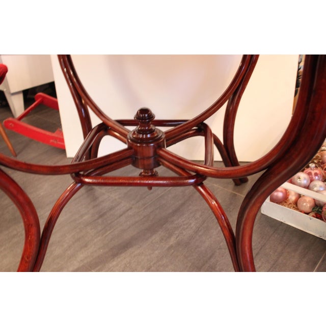 Thonet Art Nouveau No. 5 Game Table by Michael Thonet, 1900s For Sale - Image 4 of 6