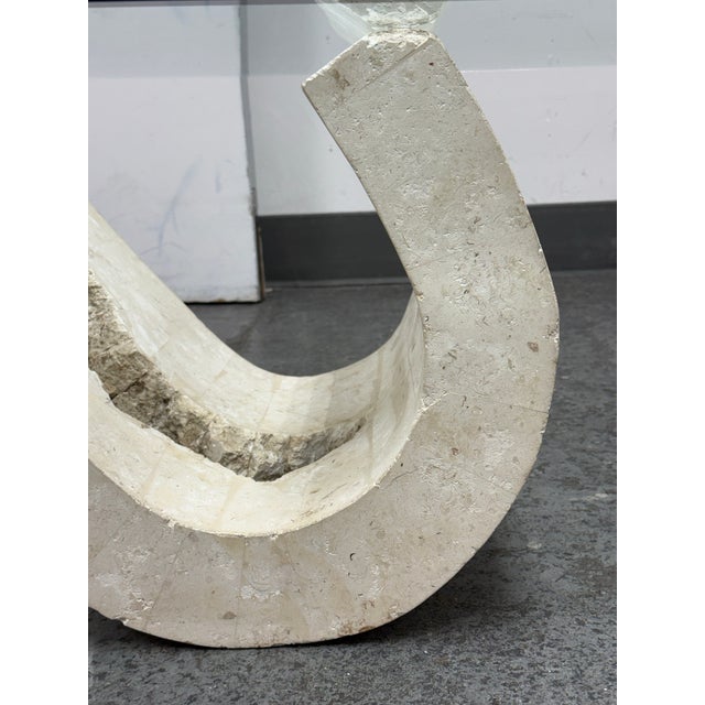 Sculptural Travertine Coffee Table, 1970s For Sale - Image 10 of 12
