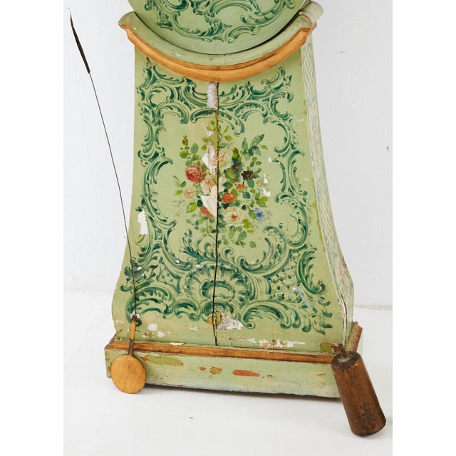 Grandfather Clock from Mora, 1756 For Sale - Image 4 of 7
