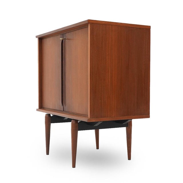 Wood Teak Sideboard by Amma of Turin, 1960s For Sale - Image 7 of 14