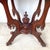 Victorian Revival Marble Top Center Table With Carved Walnut Pedestal Base For Sale - Image 12 of 18