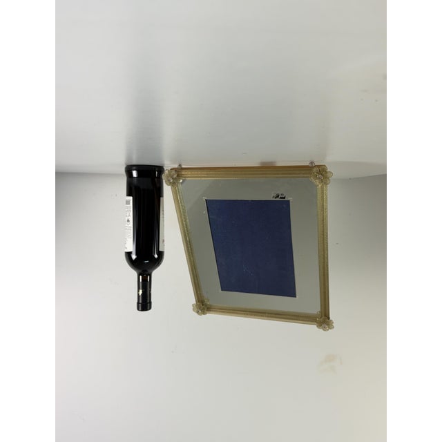 Mid-century Murano glass photo frame by Ongaro & Fuga, 1954 Intact and in good condition Height 37 cm Width 31 cm Depth 3...