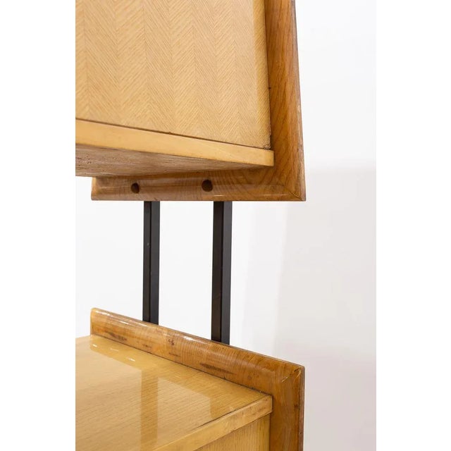 Mid-Century Rationalist 2-Storey Sideboard, 1950s For Sale - Image 6 of 10