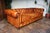 English Vintage Chesterfield Brown Leather Sofa, 1980s For Sale - Image 3 of 18