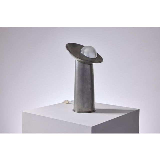 1970s Vintage Radar Table Lamp by Gjlla Giani for Nucleo Sormani, 1971 For Sale - Image 5 of 11