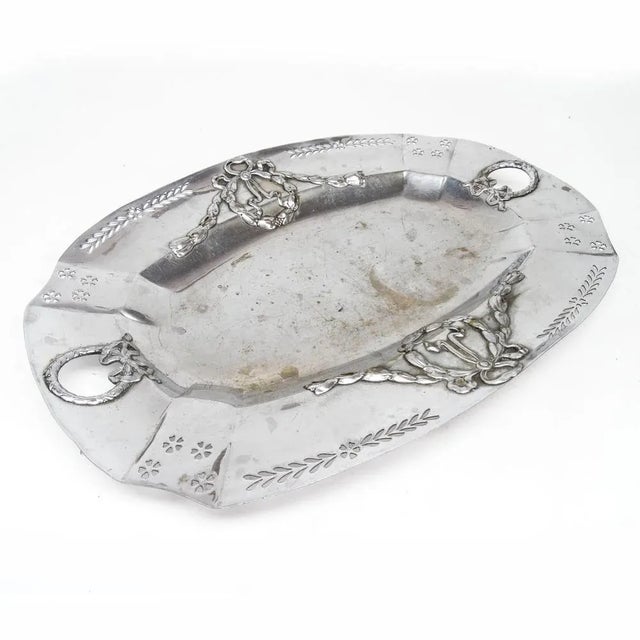 Art Nouveau Tray from Argentor, Austro-Hungarian Empire, 1900s For Sale - Image 11 of 12